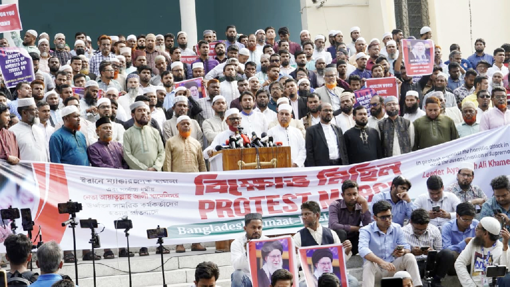 ইসরায়েলের শক্তির উৎস সারা বিশ্বের মানুষ জানে: এ টি এম আজহার