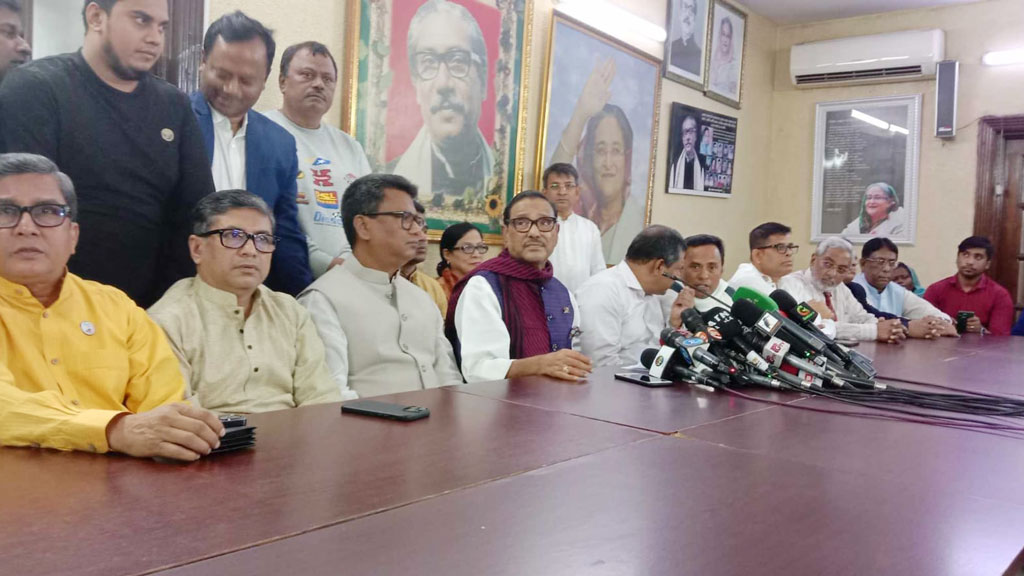 রাজনীতিতে দুর্ঘটনা ঘটাতে চায় বিএনপি: ওবায়দুল কাদের
