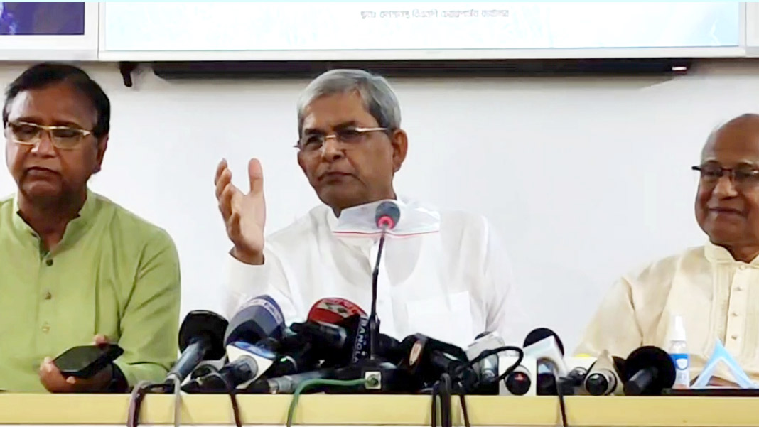 মুক্তিযুদ্ধের সত্য ইতিহাস তুলে ধরতে কাজ করছে বিএনপি: মির্জা ফখরুল