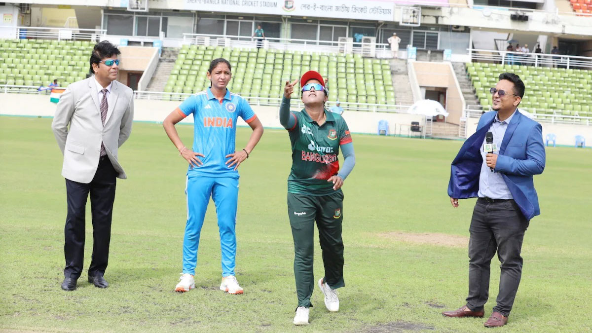 সিরিজ নির্ধারণী ম্যাচে ব্যাটিংয়ে বাংলাদেশ