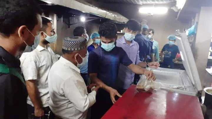 অস্বাস্থ্যকর পরিবেশ, ৮ হাজার টাকা জরিমানা