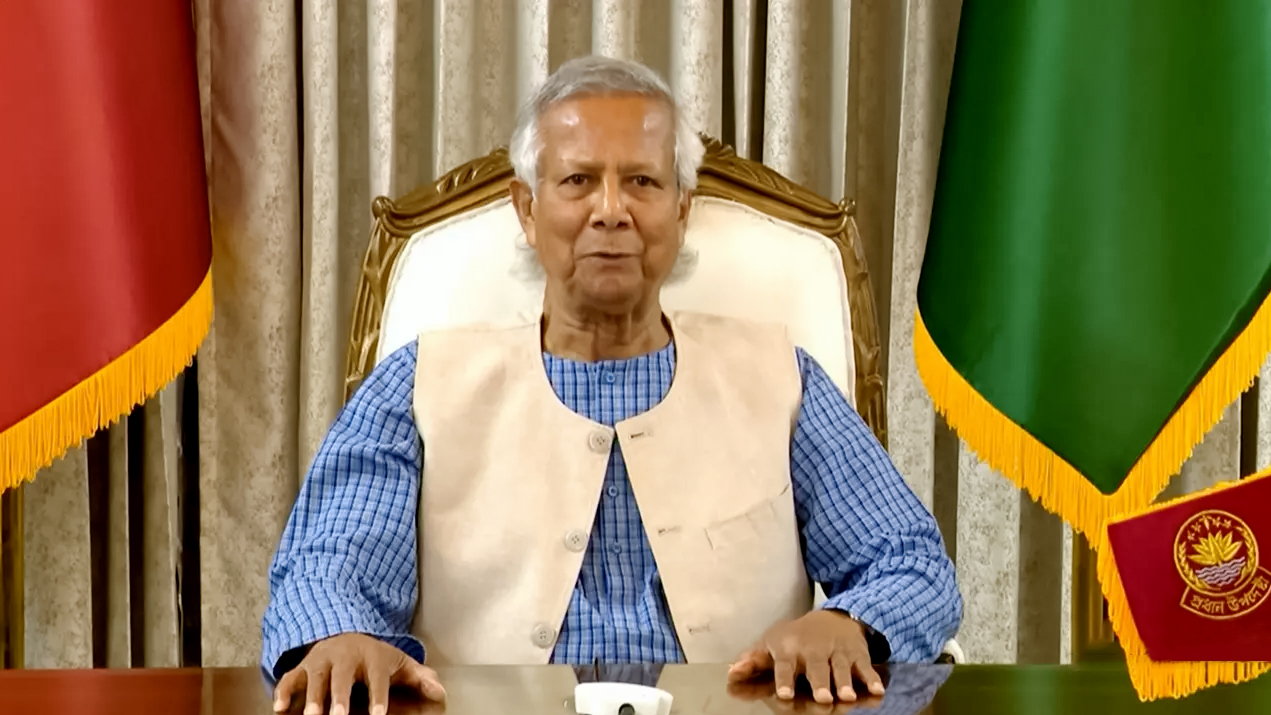 চাপ দেবেন না, দাবি আদায়ে সমাবেশ–ঘেরাও করবেন না, ধৈর্য ধরুন: প্রধান উপদেষ্টা