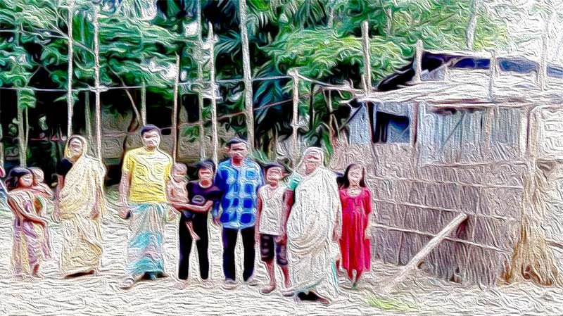 কোরবানির মাংসও পেল না সমাজচ্যুত ৯ পরিবার