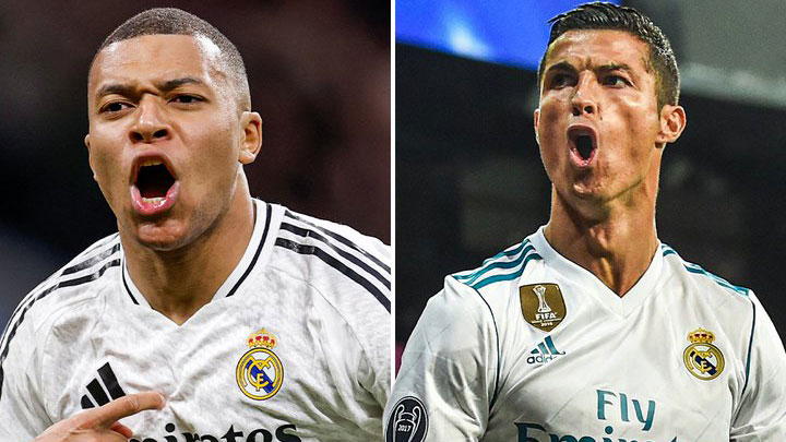 ৭ মিনিটে হ্যাটট্রিক করে এমবাপ্পে এখন রোনালদোর পাশে