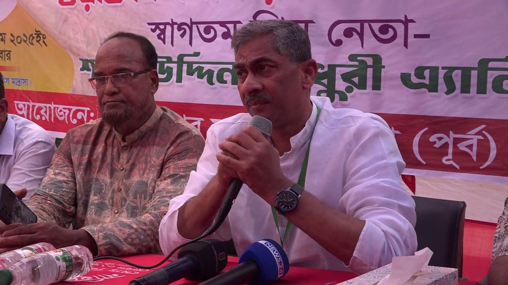 শাহবাগ-যমুনার সামনে বসে তো যা-তা বলা যাবে না: শহীদ উদ্দীন চৌধুরী এ্যানি