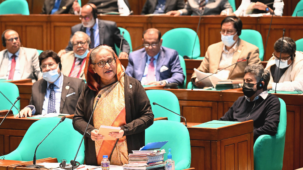 নতুন সরকারের ১১ দফা পরিকল্পনা সংসদকে জানালেন প্রধানমন্ত্রী
