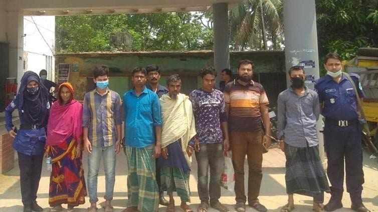 পাকুন্দিয়ায় সাজাপ্রাপ্ত আসামিসহ ৭ গ্রেপ্তার    
