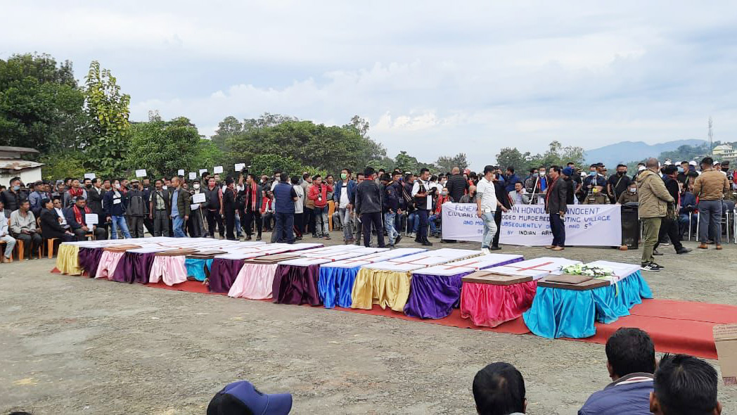 নাগাল্যান্ডে ভারতীয় আধা-সেনার বিরুদ্ধে খুনের মামলা