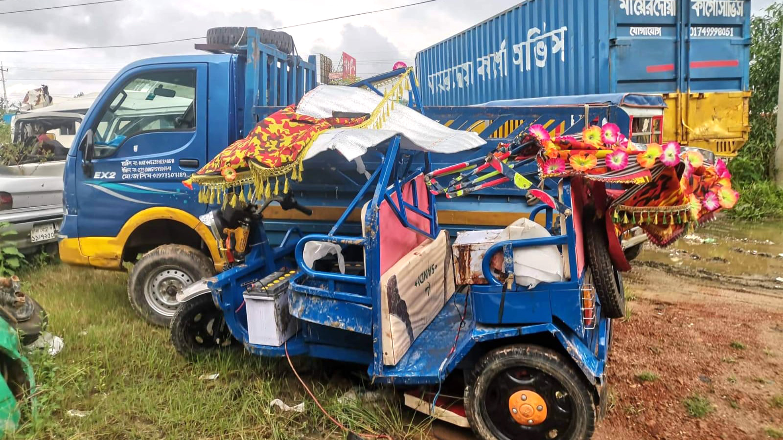 বেলতলিতে সড়ক দুর্ঘটনায় নিহতের সংখ্যা বেড়ে ৩