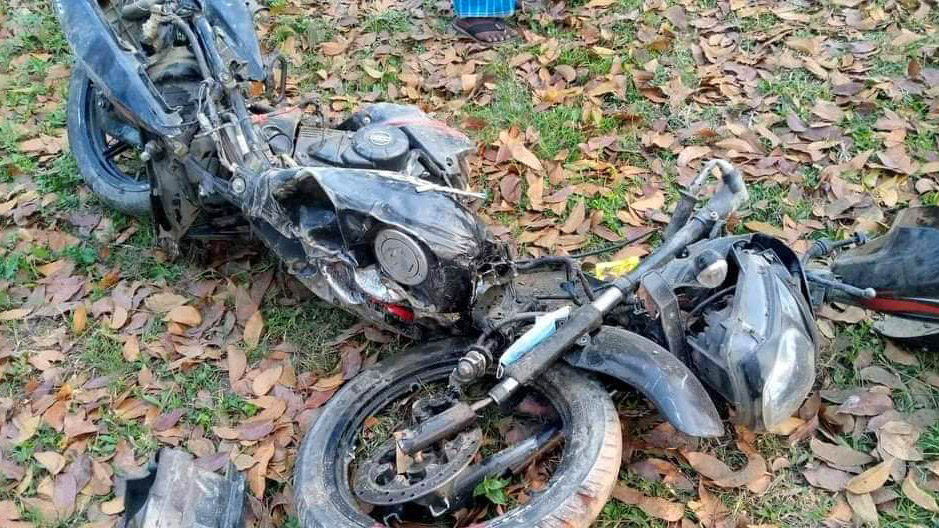 শেরপুরে ড্রামট্রাক চাপায় মোটরসাইকেল চালক নিহত