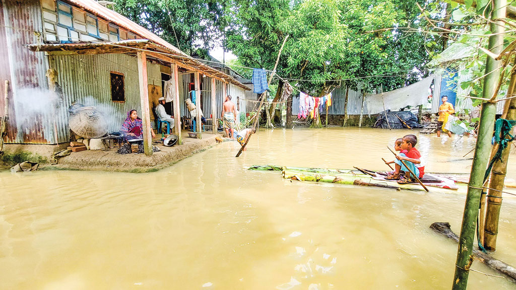 বন্যা পরিস্থিতি: ময়মনসিংহে আরও অবনতি