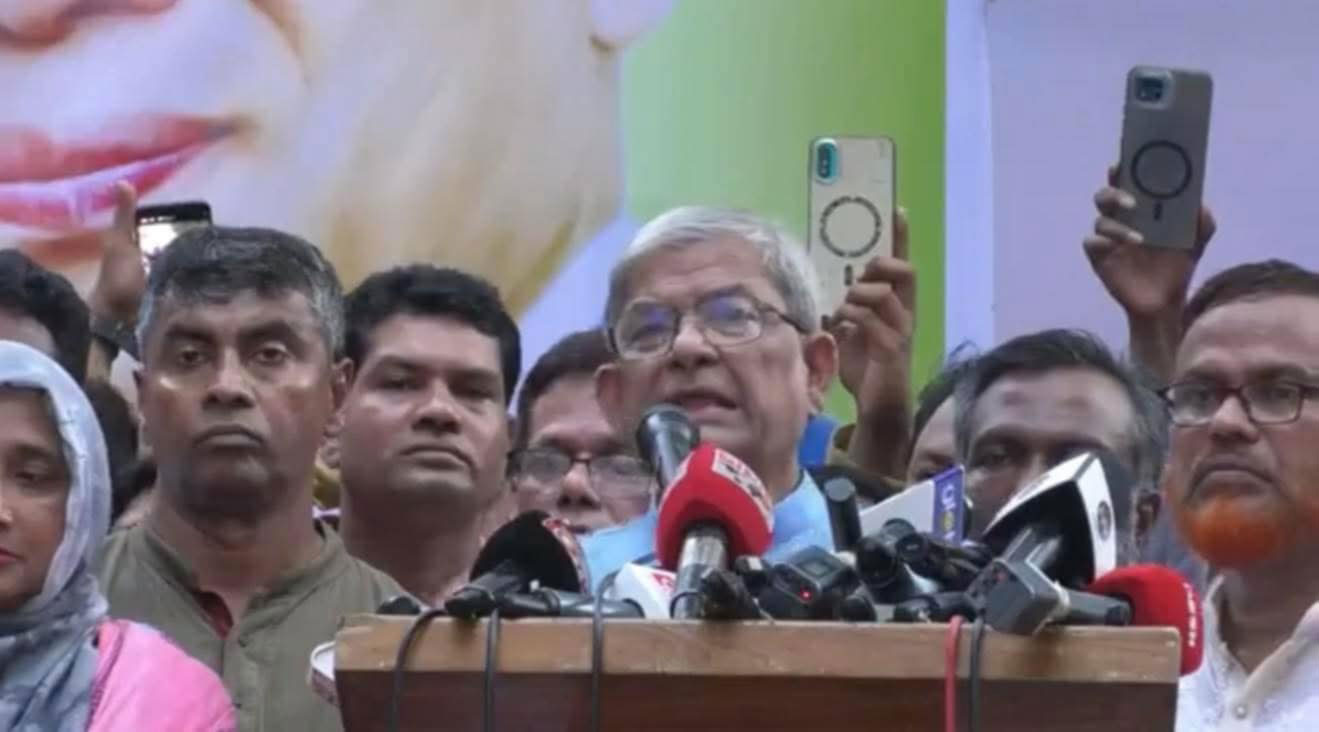 ‘সরকার একটা বড় দায়িত্ব পালন করেছে’, মার্কিন শুল্ক কমানো প্রসঙ্গে মির্জা ফখরুল