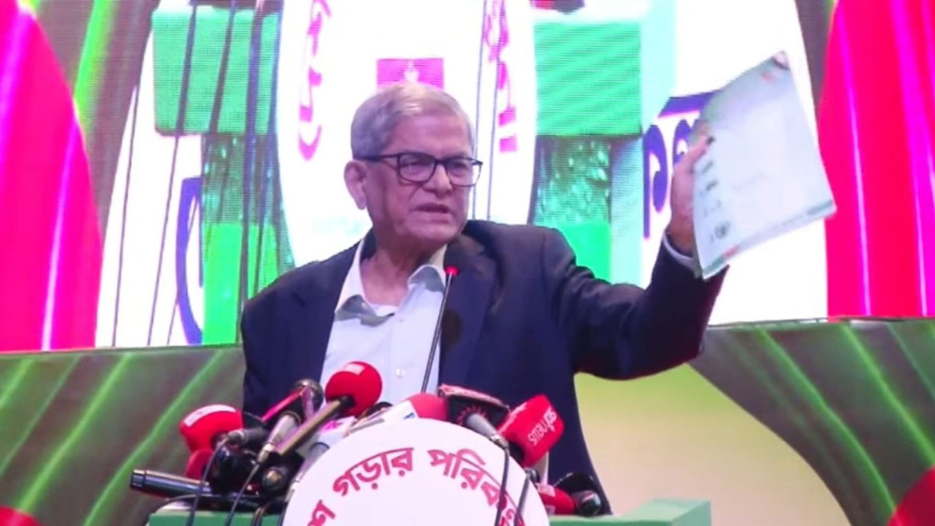 ধর্মের নামে একটি মহল দেশকে বিভাজিত করতে চায়: মির্জা ফখরুল