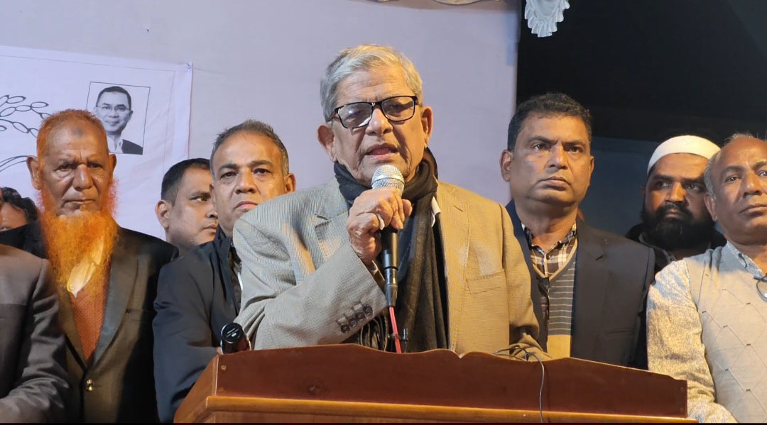 হিন্দু সম্প্রদায়ের নিরাপত্তার দায়িত্ব আমাদের: মির্জা ফখরুল