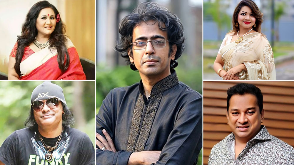 বিচারকের আসনে পাঁচ শিল্পী