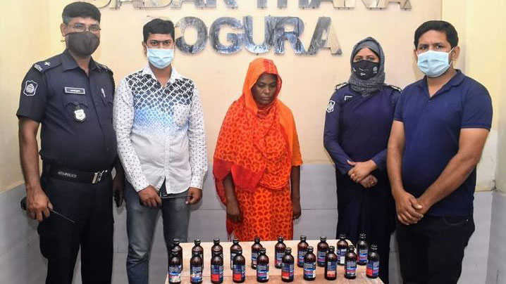 বগুড়ায় ১৪ মামলার আসামী হেনা গ্রেপ্তার