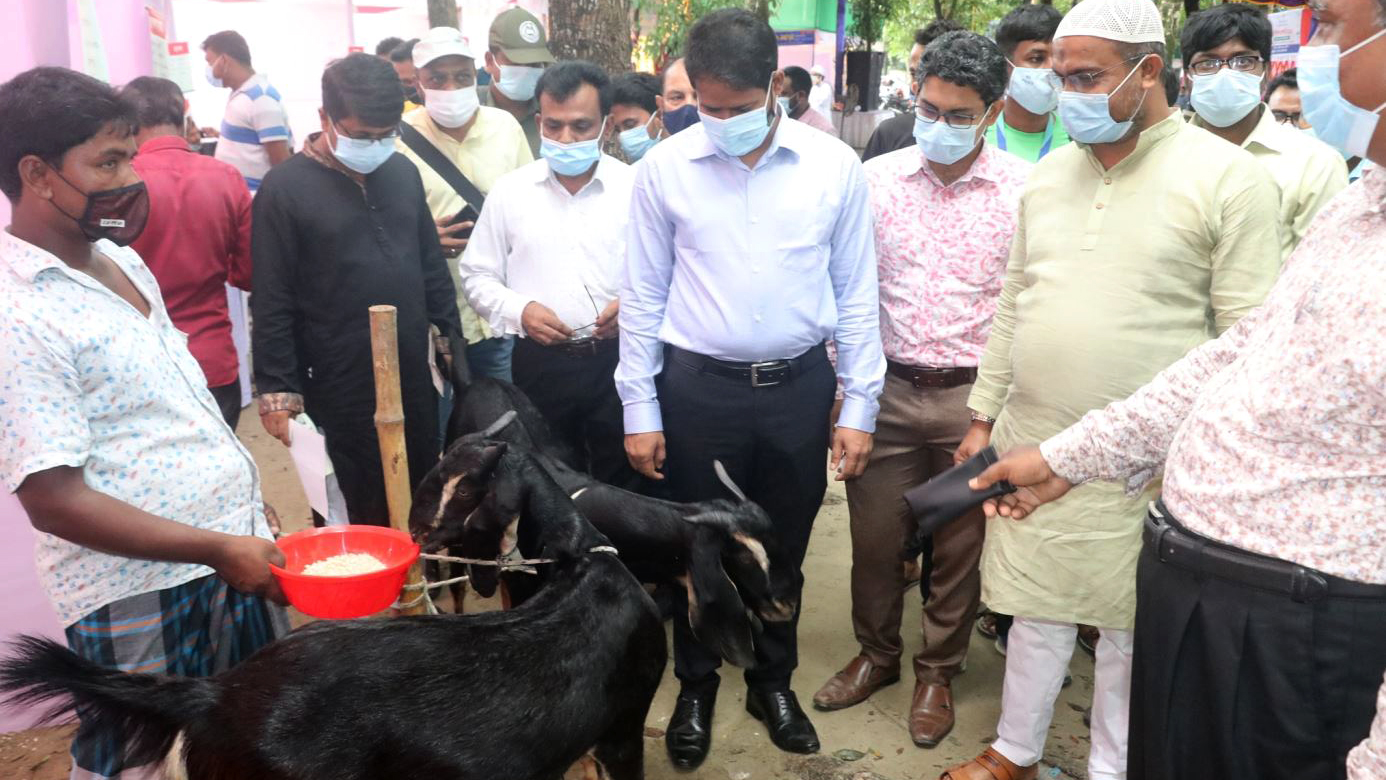 বোদায় নামমাত্র প্রাণিসম্পদ প্রদর্শনী মেলা, বাজেট লোপাটের অভিযোগ