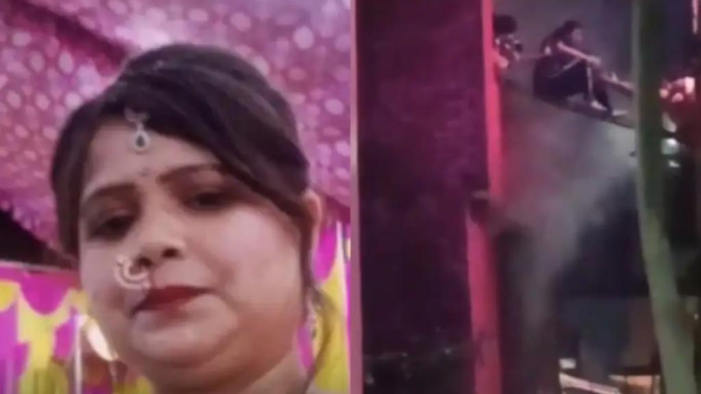 কাপড়ে বেঁধে-মই দিয়ে সন্তানদের বাঁচালেও শেষ রক্ষা হলো না মায়ের