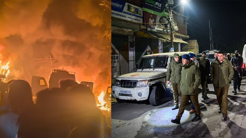 কাশ্মীরে থানায় রাখা বিস্ফোরকে বিস্ফোরণ, নিহত ৯