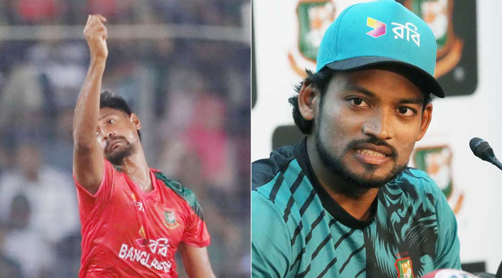 ট্রিট চাইব কিন্তু মনে হয় না দেবে, মোস্তাফিজকে নিয়ে শান্ত