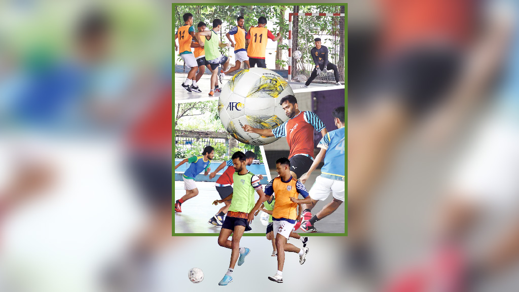 অচেনা ফুটসালে বাংলাদেশের পা
