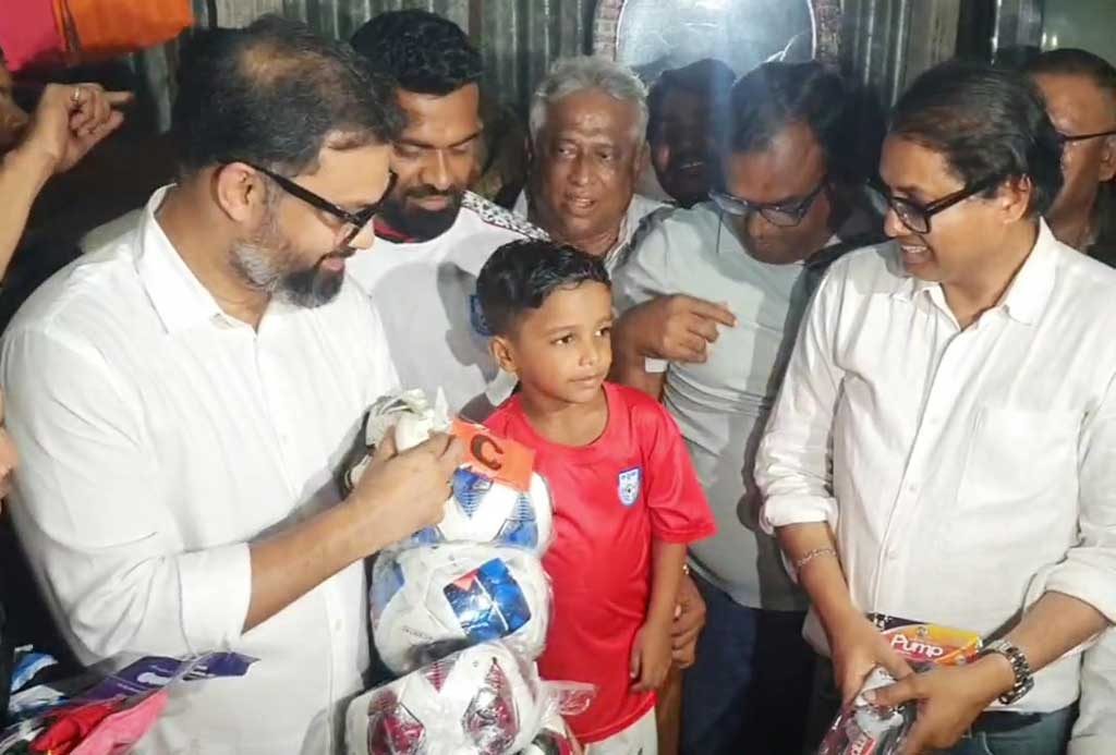 চাঁদপুরের খুদে ফুটবলার সোহানের দায়িত্ব নিলেন তারেক রহমান