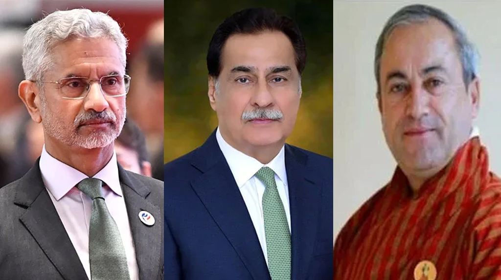 ঢাকায় ভারতের পররাষ্ট্রমন্ত্রী, পাকিস্তানের স্পিকার ও ভুটানের পররাষ্ট্রমন্ত্রী