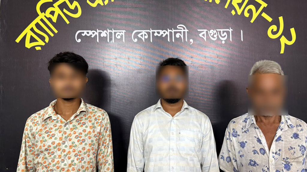 গাইবান্ধায় সীমানা নিয়ে বিরোধে হত্যা, একই পরিবারের চারজন গ্রেপ্তার