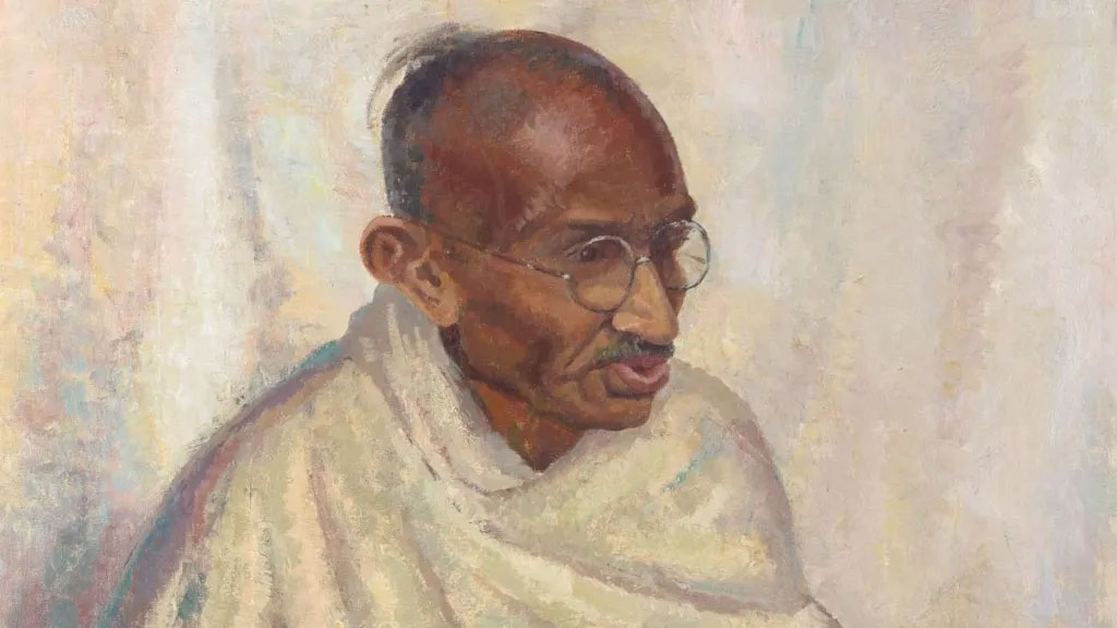 মহাত্মা গান্ধীর দুর্লভ তৈলচিত্র বিক্রি হলো ২ লাখ ডলারে