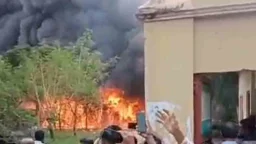 গাজীপুরে কার্টনের গুদামে আগুন, নিয়ন্ত্রণে কাজ করছে আট ইউনিট