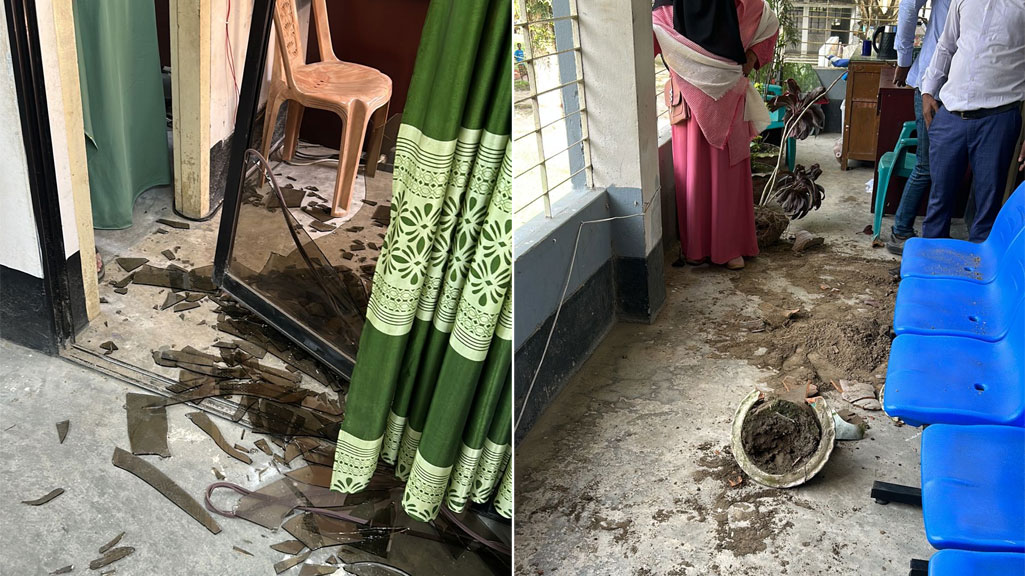 বিএনপি নেতার বিরুদ্ধে উপজেলা নির্বাচন অফিসে হামলা-ভাঙচুরের অভিযোগ