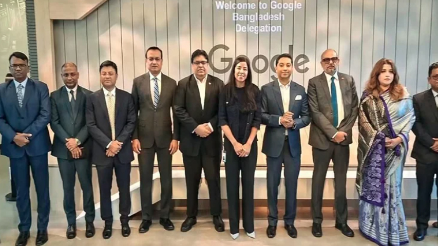 ক্যালিফোর্নিয়ায় গুগলের সদর দপ্তর পরিদর্শনে বাংলাদেশ প্রতিনিধিদল