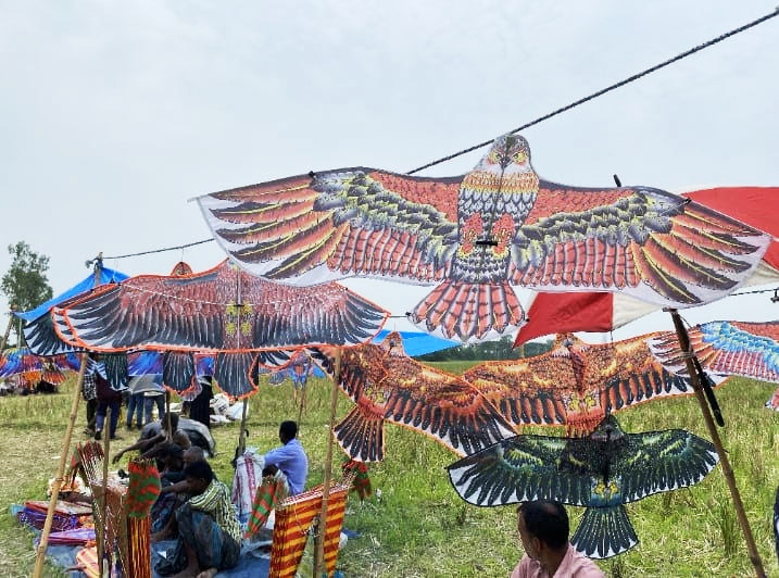 ২০০ বছরের ঘুড়ির মেলা: রঙিন আকাশের নিচে হাজারো মানুষের মিলনমেলা