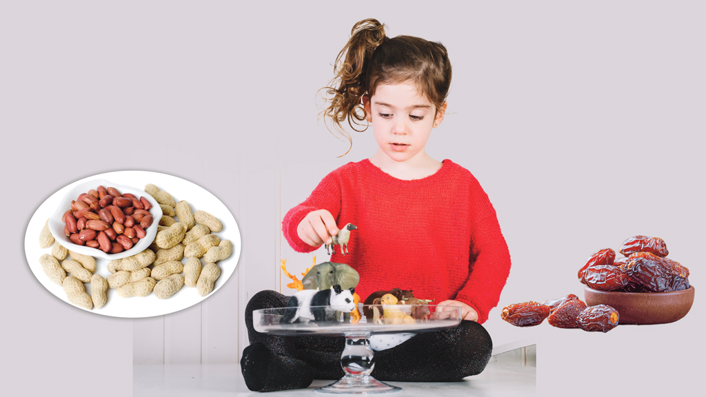 শিশুর মেধাবিকাশে বাদাম ও খেজুর অপরিহার্য নয়