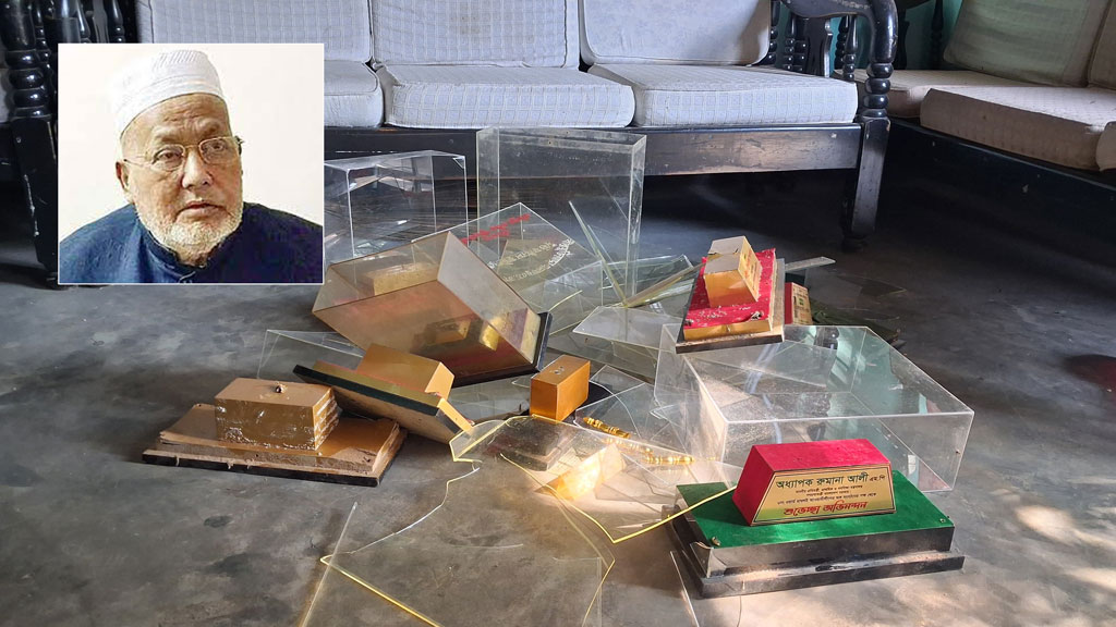 সাবেক মন্ত্রীর বাড়িতে দুর্ধর্ষ চুরি, নিয়ে গেছে শতাধিক ক্রেস্ট-আসবাব