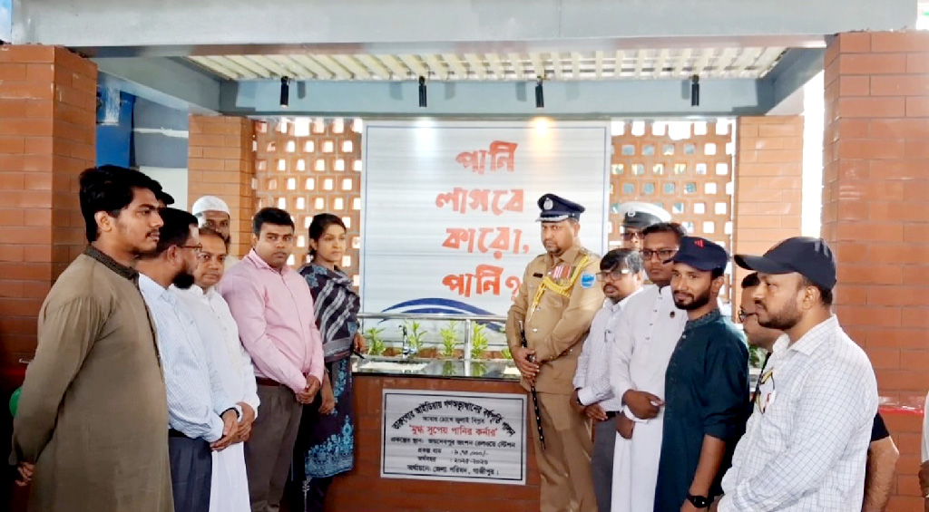 জয়দেবপুর রেল জংশনে শহীদ ‘মুগ্ধ’র নামে সুপেয় পানির কর্নার উদ্বোধন