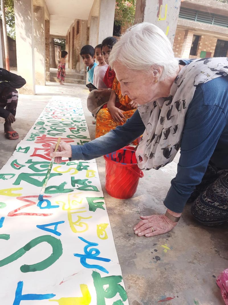 ব্রিটিশ নাগরিক প্যাট্রিসিয়া অ্যান ভিভিয়ান কার। ছবি: আজকের পত্রিকা