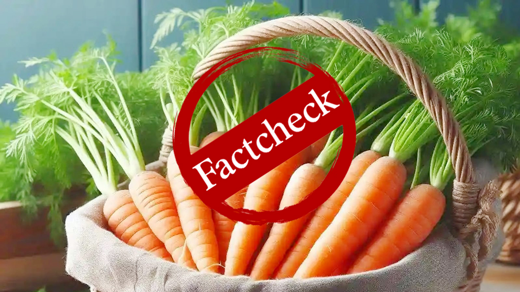 গাজর খেয়ে অন্ধকারে দেখার ক্ষমতা অর্জনের গল্প ছড়াল যেভাবে