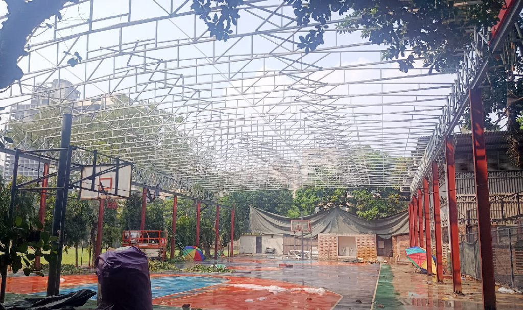 গুলশান সেন্ট্রাল পার্কে দখলদারকে ছাড়, উন্মুক্ত স্থান দখল অব্যাহত