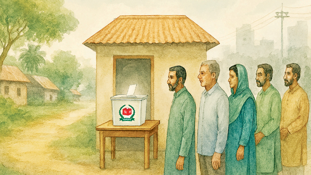 গণতন্ত্রের প্রাণভোমরা সুষ্ঠু নির্বাচন