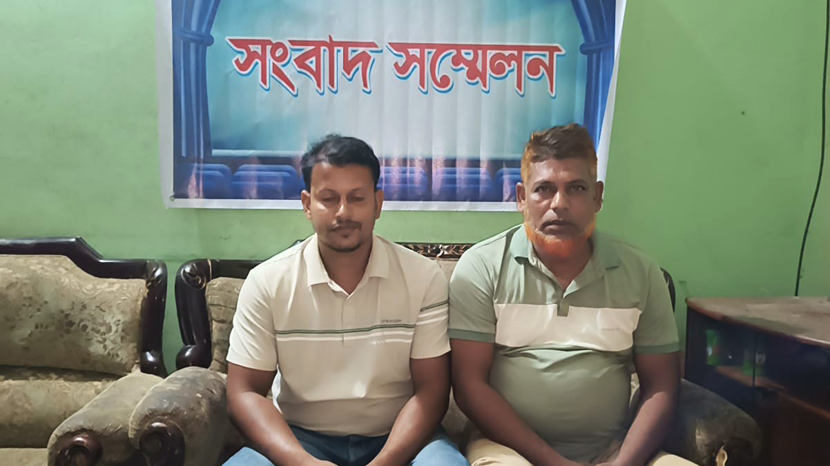 চাঁদাবাজির অভিযোগ ‘মিথ্যা’ দাবি করে বিএনপি-যুবদল নেতার সংবাদ সম্মেলন