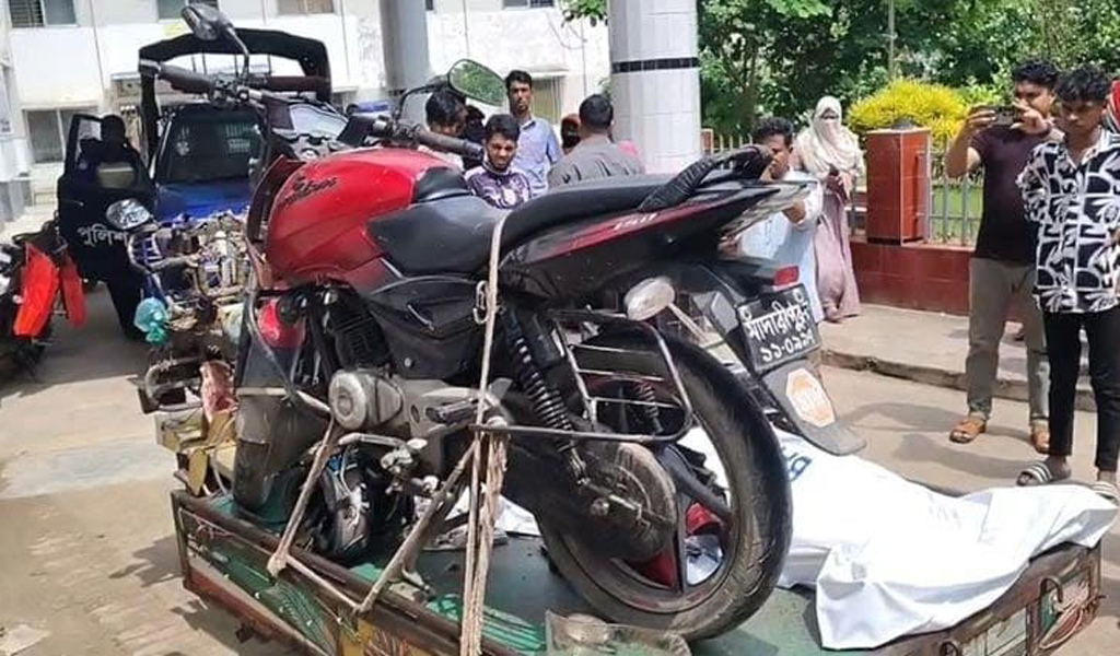গোপালগঞ্জের ট্রাকের ধাক্কায় মোটরসাইকেল চালক নিহত