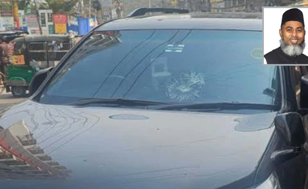 চট্টগ্রামে সুন্নিজোট প্রার্থীর গাড়িতে হামলা