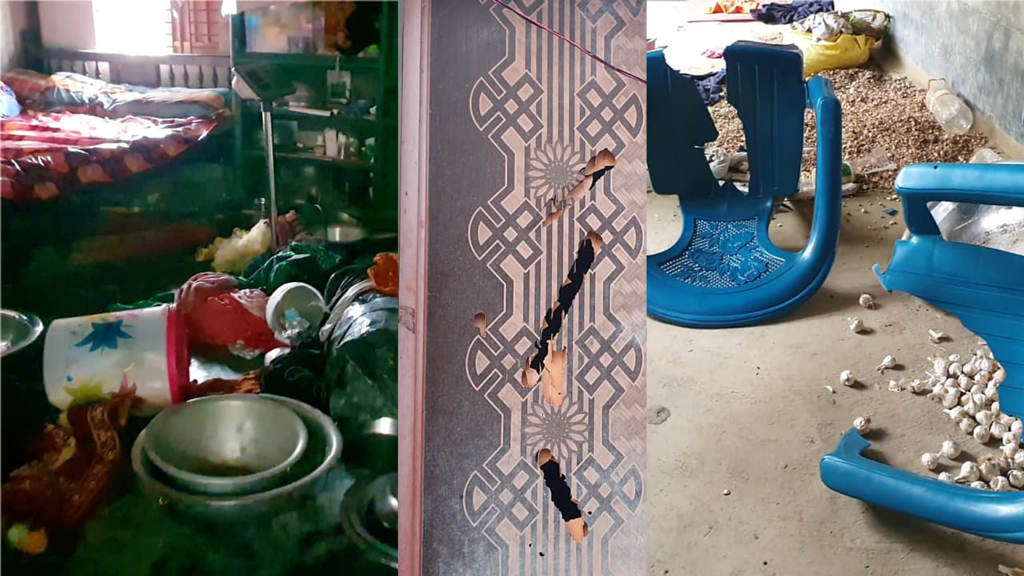 গুরুদাসপুরে কৃষক পরিবারের ওপর বিএনপি নেতার হামলা, নিরাপত্তা চেয়ে ৯৯৯-এ ফোন