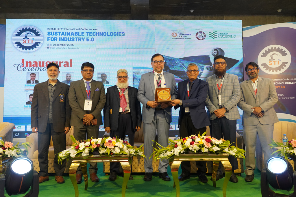 গ্রিন ইউনিভার্সিটিতে আইইইই এসটিআই ৫.০ কনফারেন্স ২০২৫ শুরু