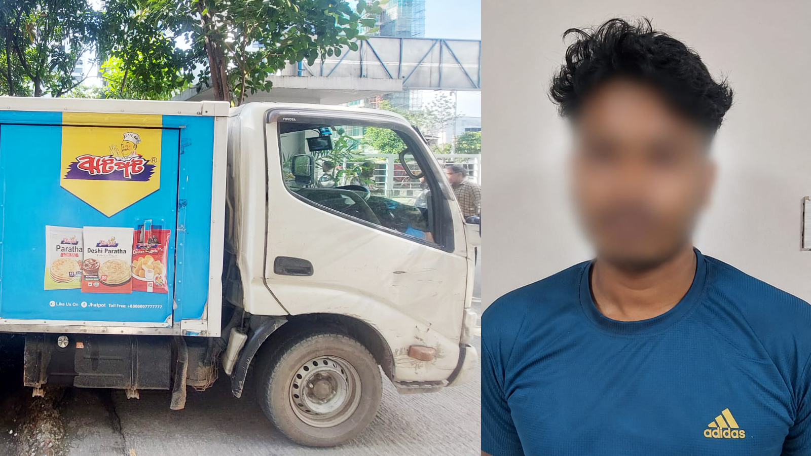 রাজধানীতে কাভার্ড ভ্যানের চাপায় আইইউবি শিক্ষার্থী নিহত, চালক গ্রেপ্তার