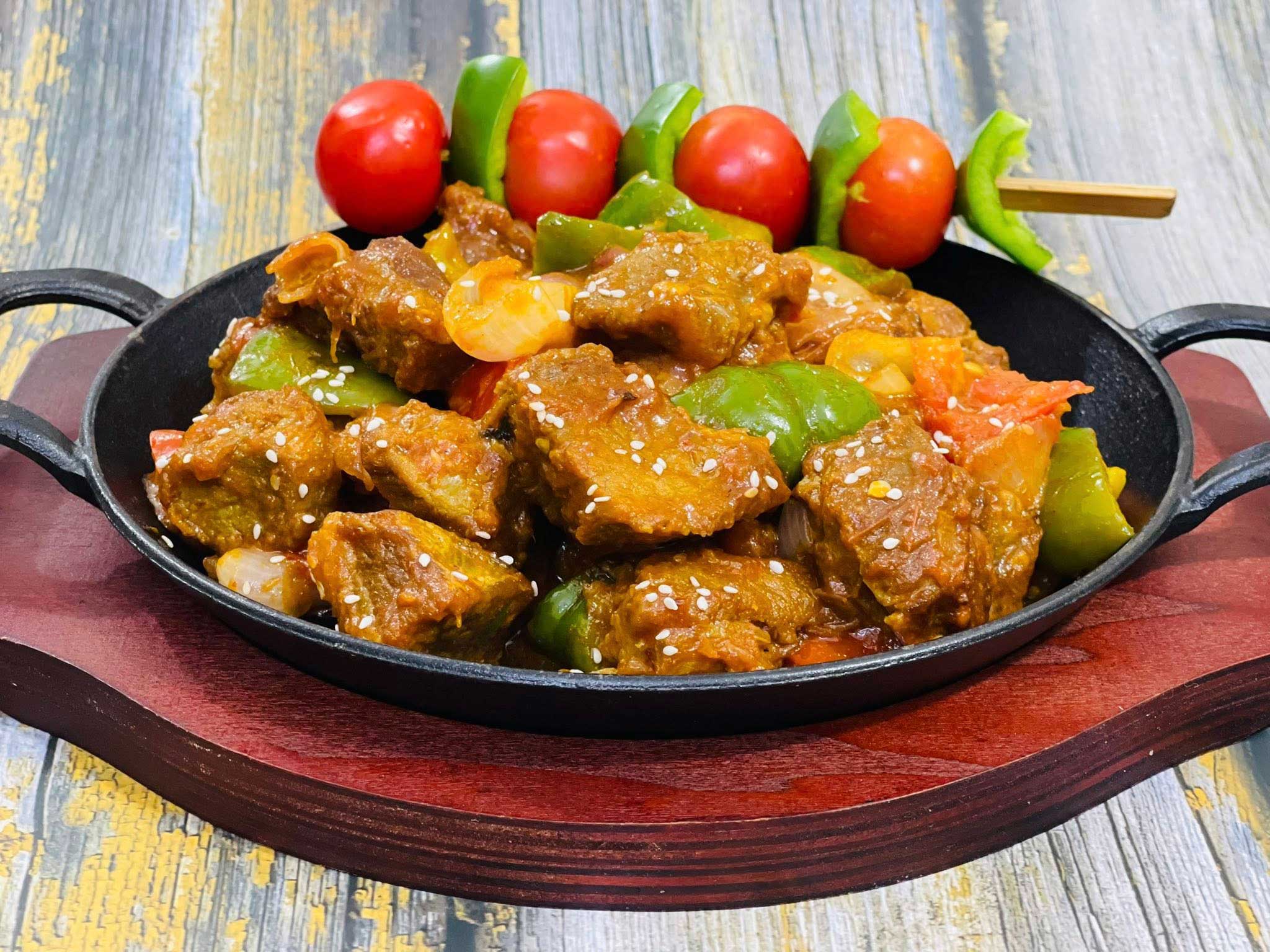 ঝাল মিষ্টি গরুর মাংস