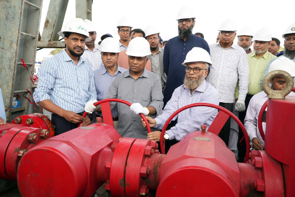দিনে ৮ মিলিয়ন গ্যাস সরবরাহ শুরু হয়েছে শ্রীকাইল-৫ থেকে