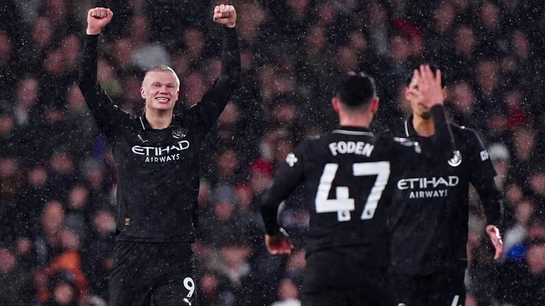 প্রিমিয়ার লিগে গোলের ‘সেঞ্চুরিতে’ দ্রুততম হালান্ড