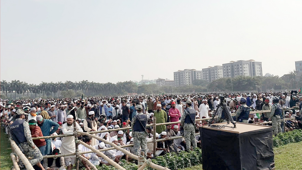 হাদির জানাজায় জাতীয় পতাকা ছাড়া কোনো পতাকা না আনার অনুরোধ পরিবারের